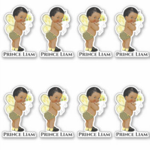 Little Prince Baby Boy Bee Black Yellow
