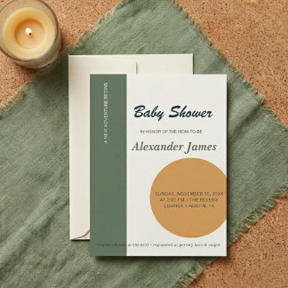 Little Prince Baby Shower Invitation | Editorial