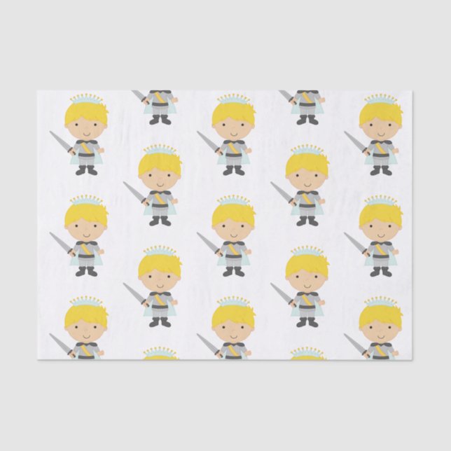 Little Prince Birthday Party Tissue Paper (Front)
