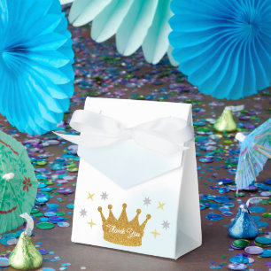 Little Prince Boy Baby Shower Favor Box