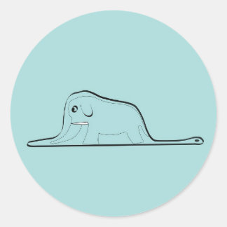 Little Prince Drawing Classic Round Sticker