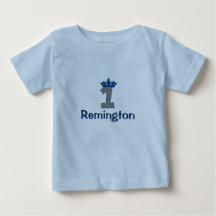 little prince first birthday baby T-Shirt