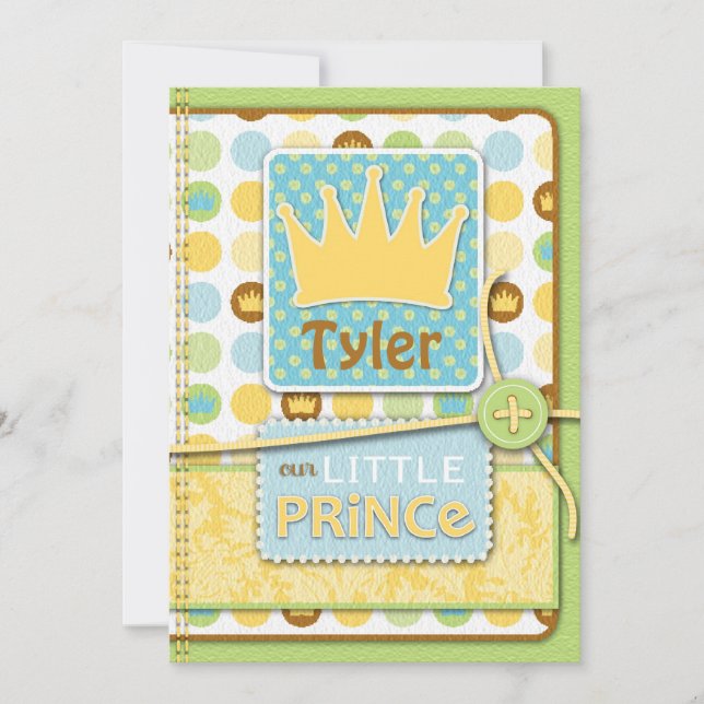 Little Prince Invitation (Front)