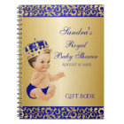 Little Prince Royal Blue Gold Gift Guest
