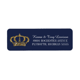 Little Prince Royal Crown Return Address