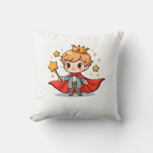 Little Prince Throw Pillow