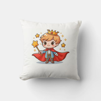Little Prince Throw Pillow
