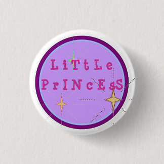 Little Princess 1 Inch Round Button