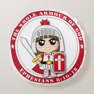 Little Princess Ai Ai Round Pillows