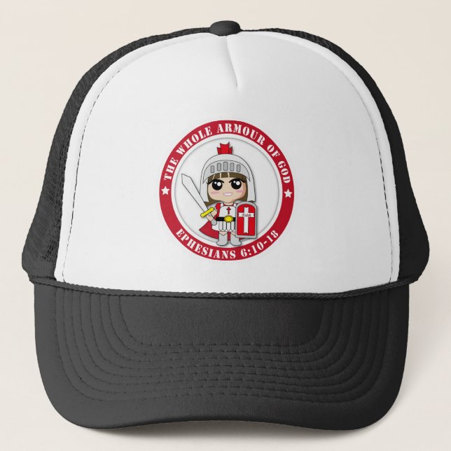 Little Princess Ai Ai (Warrior Style) Trucker Hat (Front)