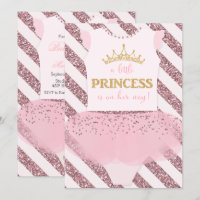 Little Princess Baby Shower Invitation
