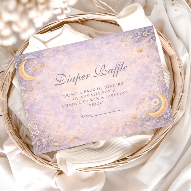 Little Princess Celestial Diapper Raffle Enclosure Card (Creator Uploaded)