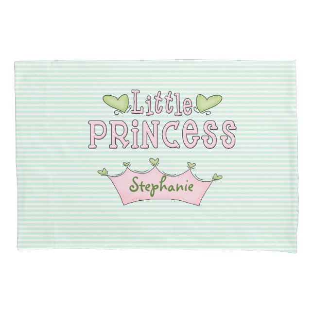 Little Princess Custom Pillow Case (Front)