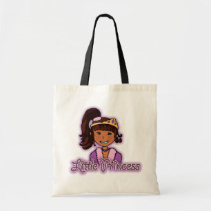 "Little Princess" dark hair girl bag