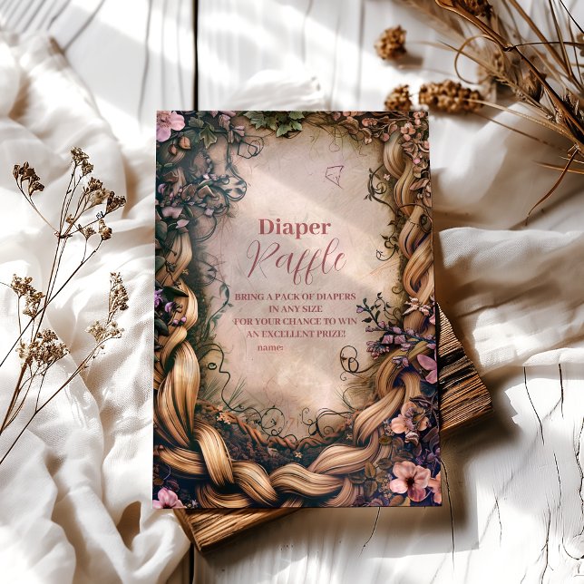 Little Princess Fairytale  Diapper Raffle Enclosure Card (Creator Uploaded)