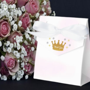 Little Princess Girl Baby Shower Favor Box