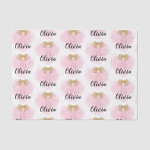 Little Princess Personalized Tissue Paper