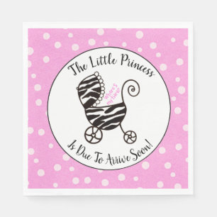 Little Princess - “Where is My Tiara?” Shower Napkin