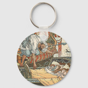 Little Princesses Belle Etoile Illustration Keychain