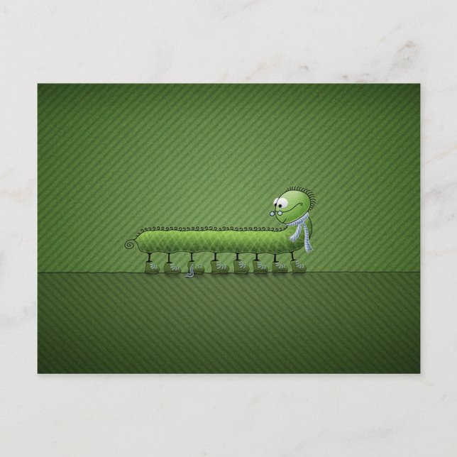 Little Problem (Green) Postcard (Front)