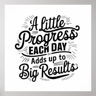 Little Progress Daily Poster