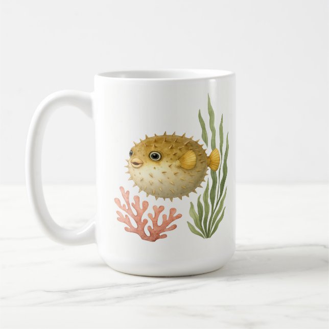 Little Puff of Personality Coffee Mug (Left)