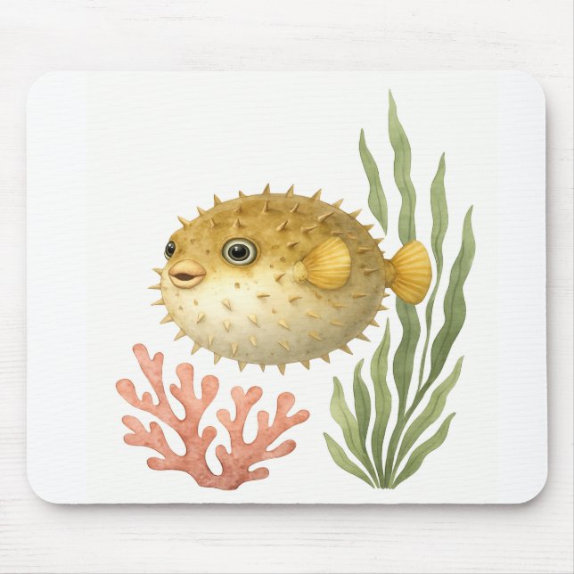 Little Puff of Personality Mouse Pad (Front)