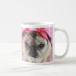 Little Pug Girl Mug