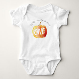 Little Pumpkin 1st Birthday Baby Bodysuit
