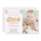 Little Pumpkin 1st Birthday Invitation with Photo