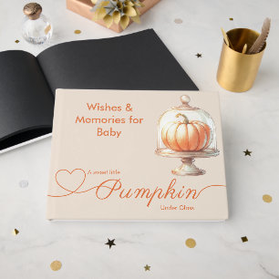 Little Pumpkin Baby Shower – Autumn Elegance Guest Book
