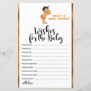 Little Pumpkin Baby Shower Game PRINTED