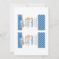 Little Pumpkin Blue Truck Fall First Birthday Gift