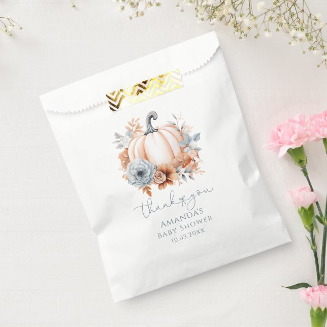 Little Pumpkin Boy Baby Shower Favour Bag (Sealed)