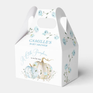 Little Pumpkin Boy Baby Shower Favour Box