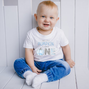 Little Pumpkin Boys 1st Birthday Baby T-Shirt