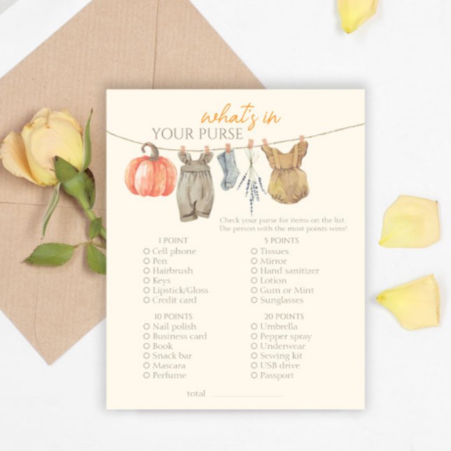 Little Pumpkin Clothes Whats in your Purse Game (Creator Uploaded)