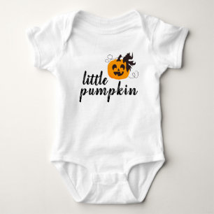 Little Pumpkin Cute Orange Baby Bodysuit