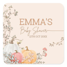 Little Pumpkin Fall Autumn Baby Shower