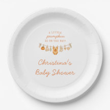 Little Pumpkin Fall Baby Shower