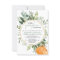 Little pumpkin fall couples greenery baby shower
