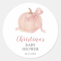 Little Pumpkin Fall Girl Baby Shower