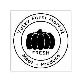 Little Pumpkin Farm Market  Self-inking Stamp
