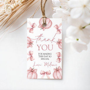 Little Pumpkin Favour Tag