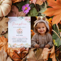 Little Pumpkin First Birthday Party Photo