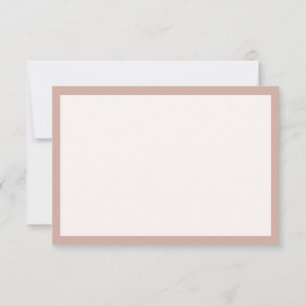 Little Pumpkin Girl Baby Shower Thank You Blank Card