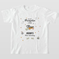 Little Pumpkin Halloween Any Age Birthday