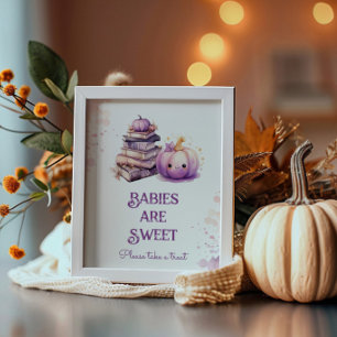 Little Pumpkin Halloween Babies are sweet  Poster