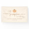Little Pumpkin On The Way Fall Baby Shower Banner