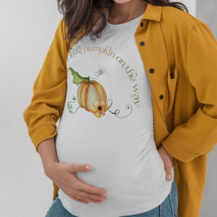 Little Pumpkin on the Way Fall Mom-to-be T-Shirt
